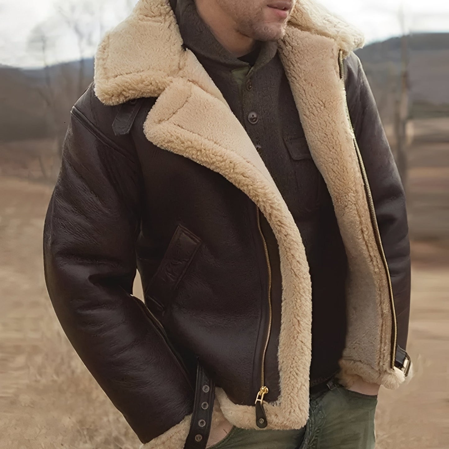 Drey - Manteau d'hiver épais et moderne pour homme
