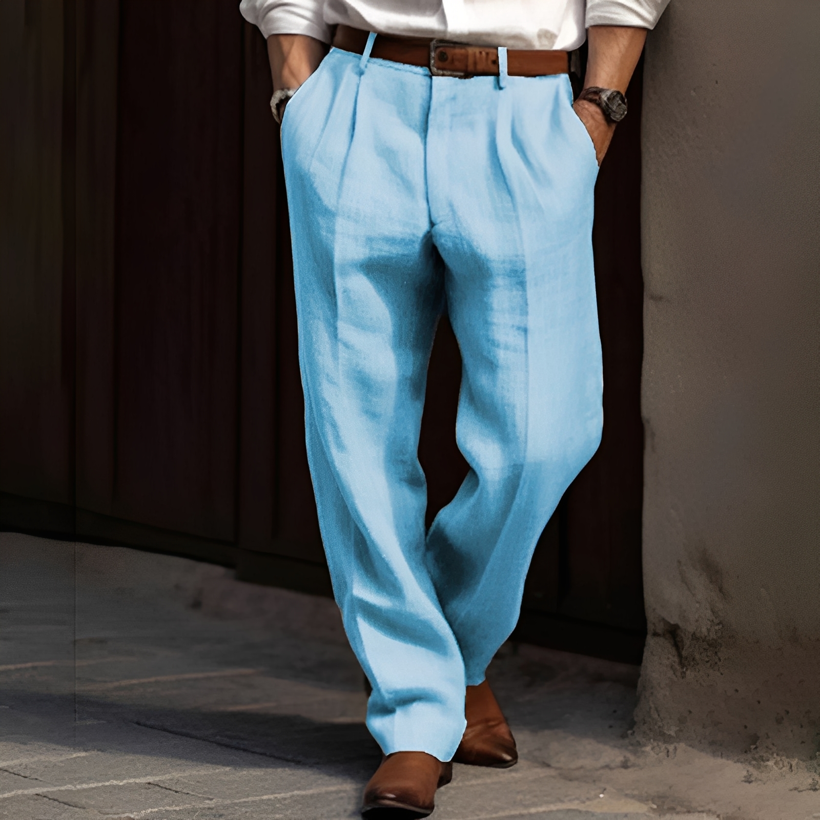 Lennart – Pantalon flexible pour homme au design élégant