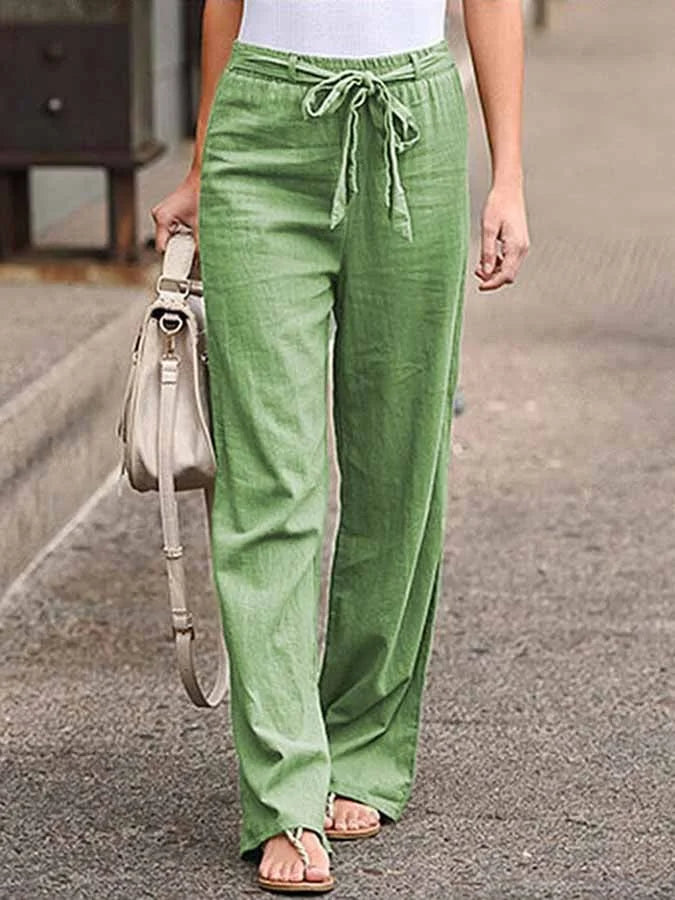 Rosanne - Relaxed Linen Trousers