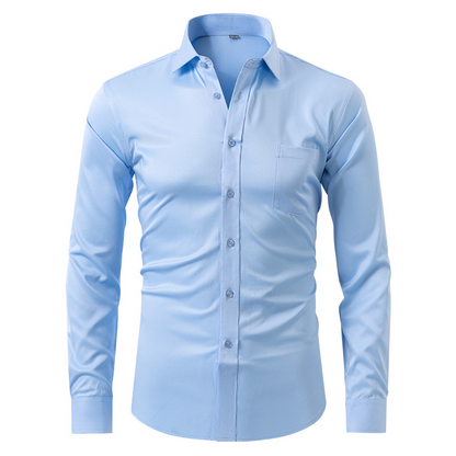 Lars – Chemise cintrée à manches longues