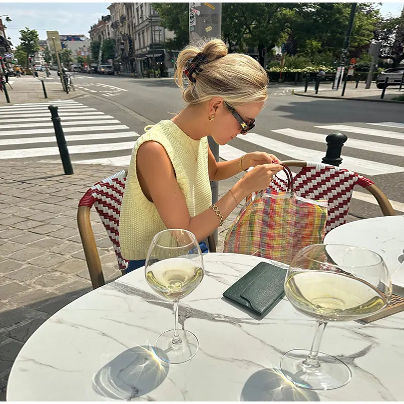Irene – Top Maille Dos Ouvert