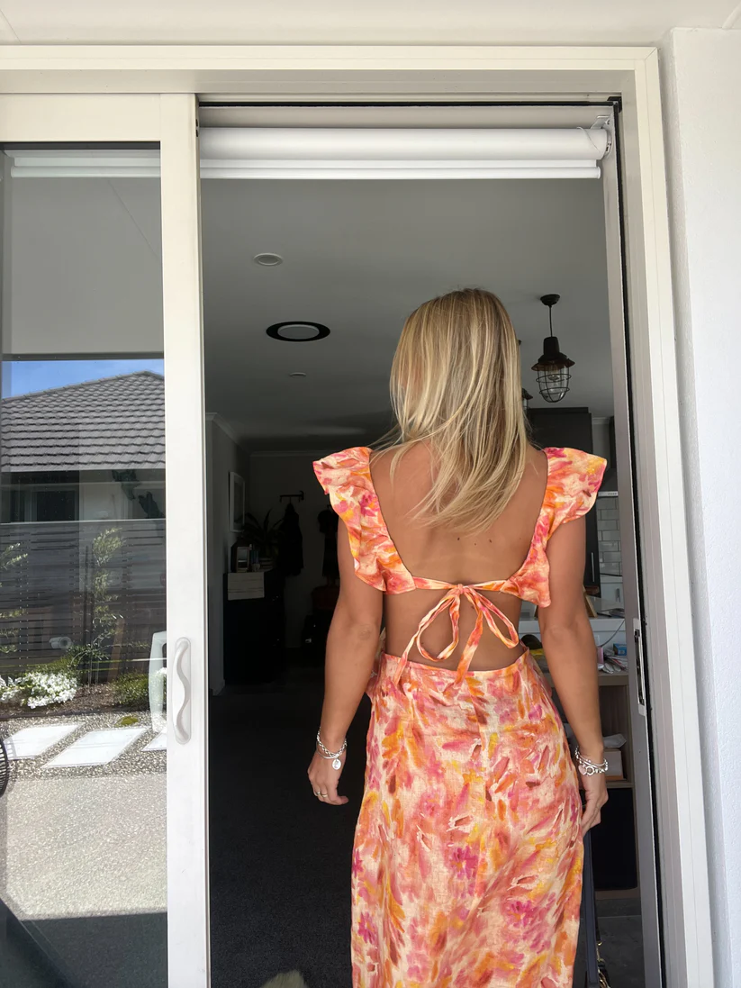 Isolde – Robe Ajustée Florale