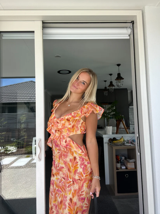 Isolde – Robe Ajustée Florale