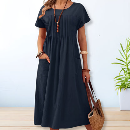 Leona - Day dress with loose fit
