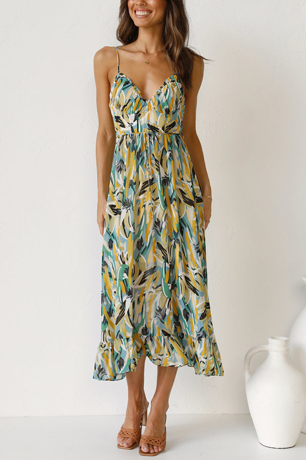 Charité – Robe midi colorée