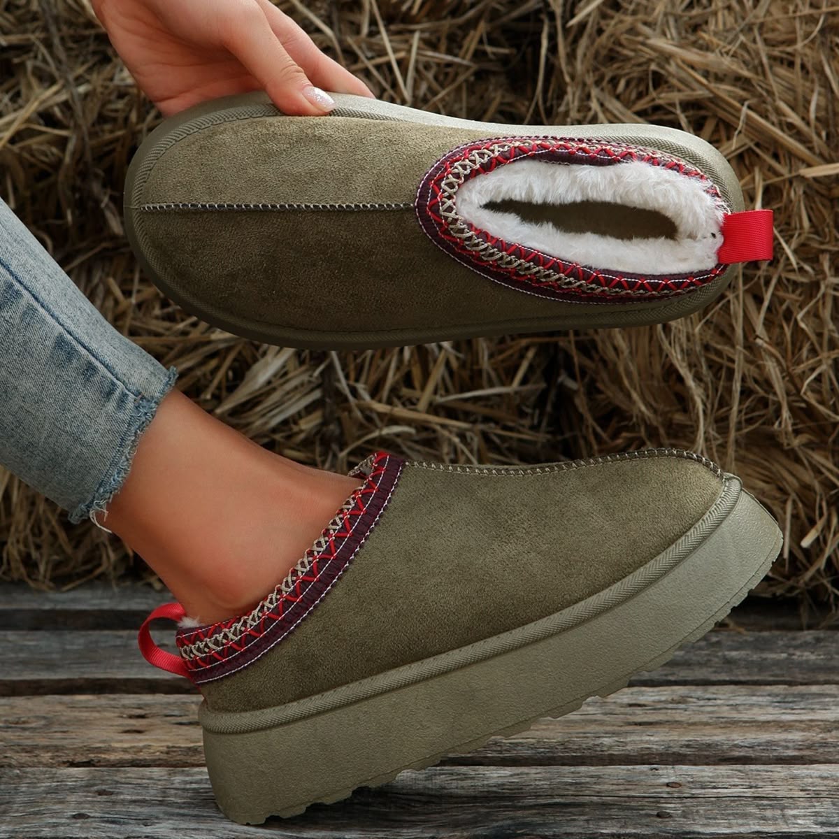 Audrey – Bottes neige mode style muffin