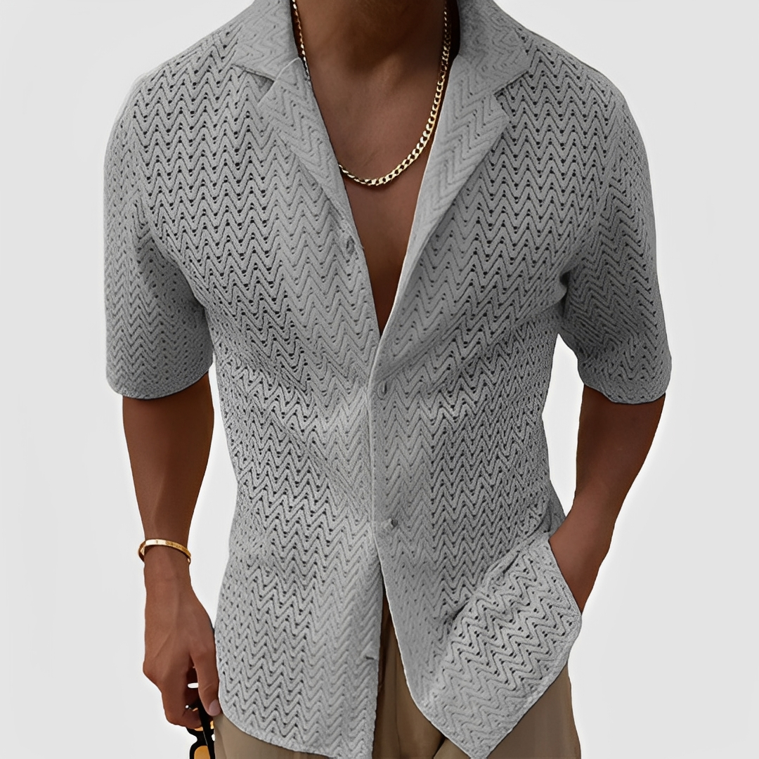 Bernie - Chemise d'été respirante pour homme