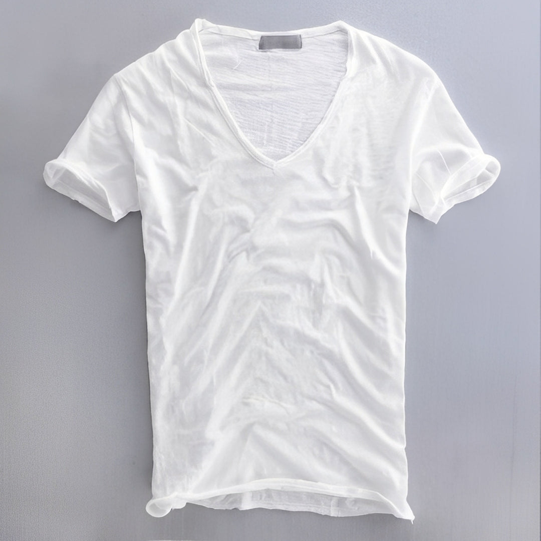 Lemuel - T-shirt d'été décontracté pour homme