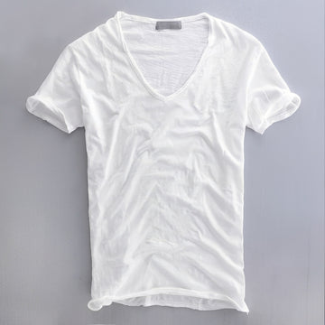Lemuel - T-shirt d'été décontracté pour homme