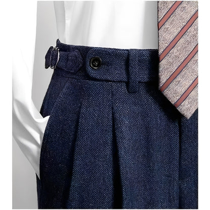 Bartosz – Pantalon de Loisir Tweed Hommes