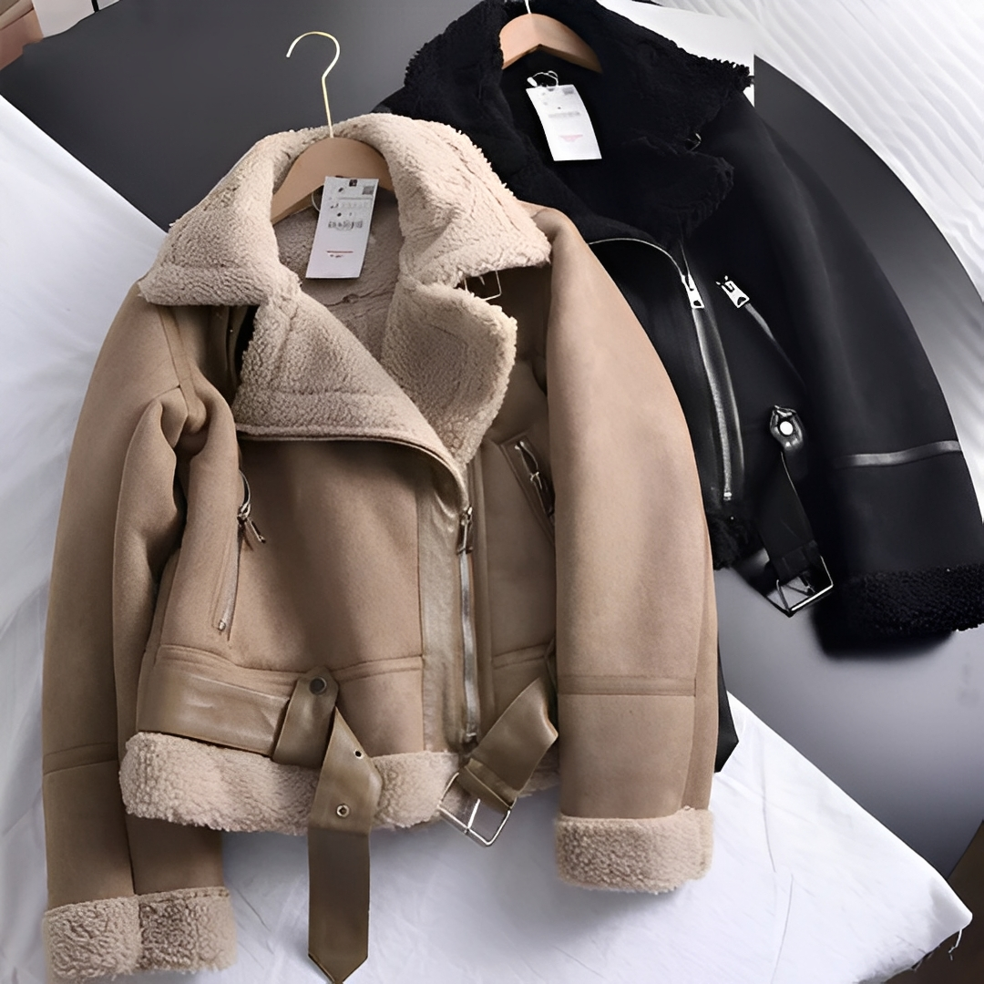 Crisilda - Manteau d'hiver épais et ample pour femme