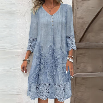 Jenna – Robe élégante pour femmes avec dentelle