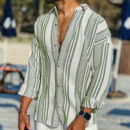 Oliver - Linen shirt for men, summer lightness