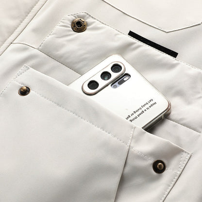 Luke – Veste Imperméable en Titane