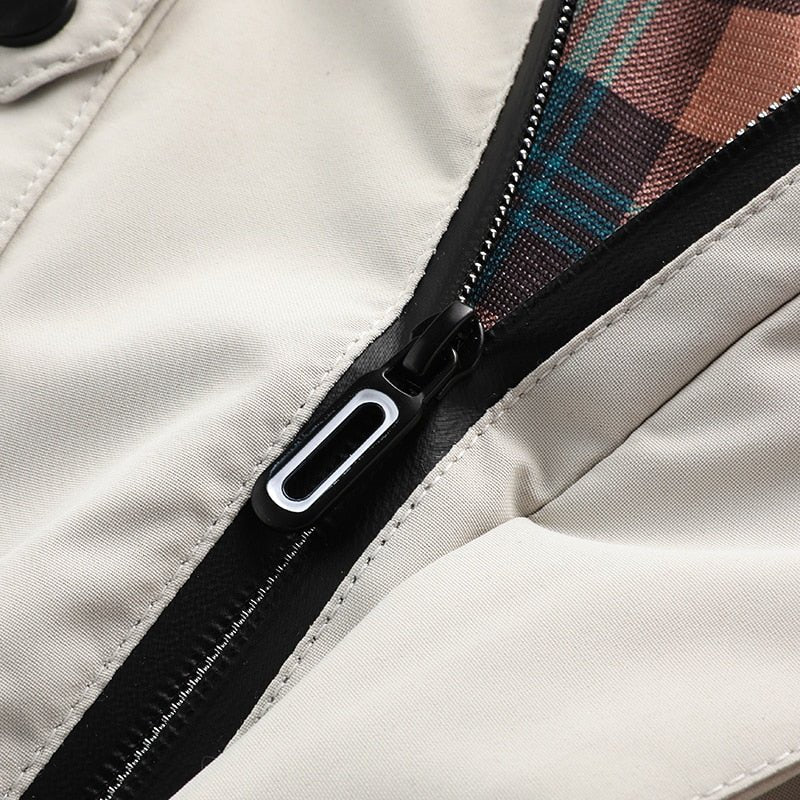 Luke – Veste Imperméable en Titane