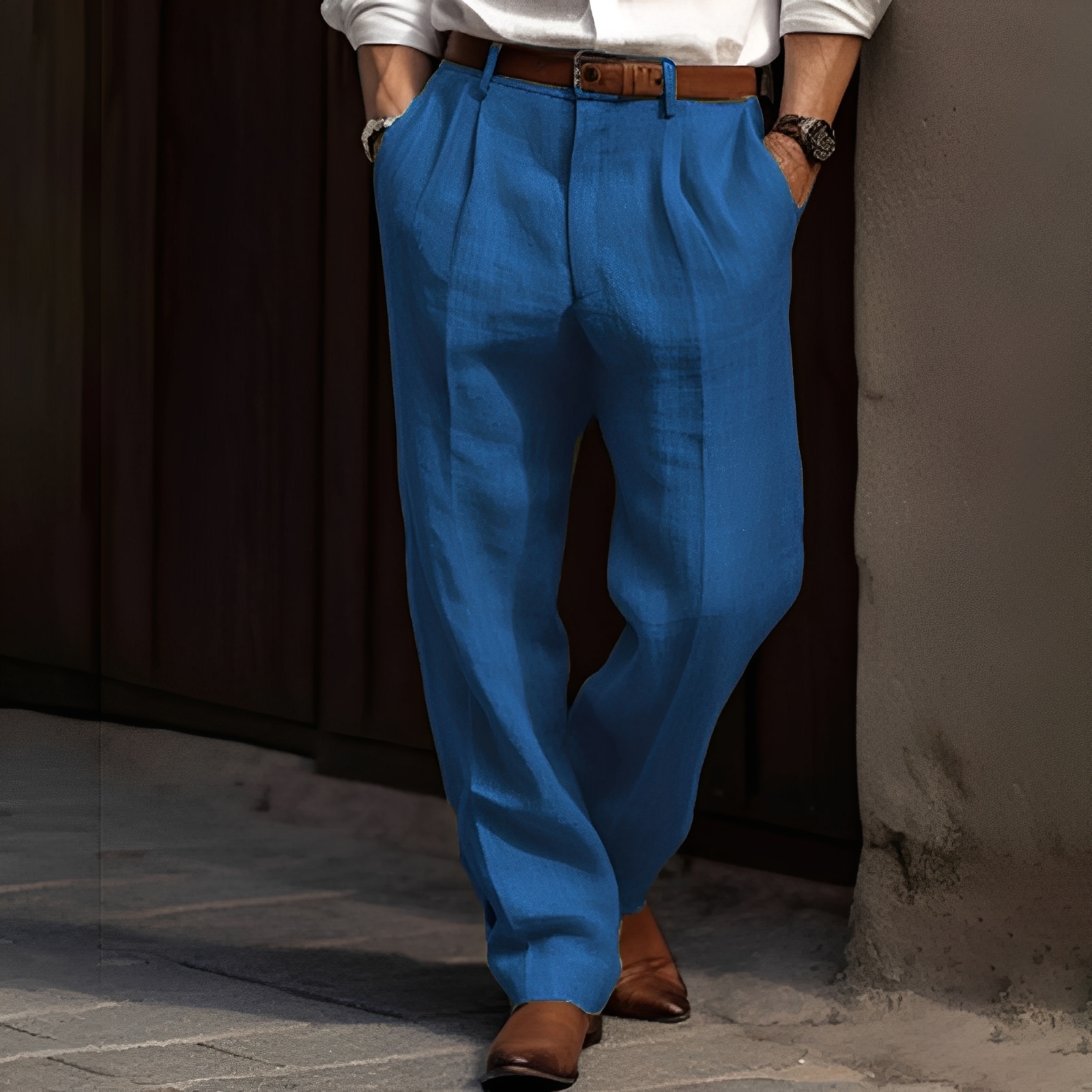 Lennart – Pantalon flexible pour homme au design élégant