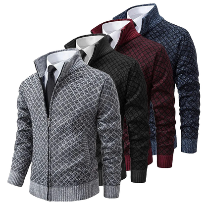Jeff – Cardigan élégant pour hommes