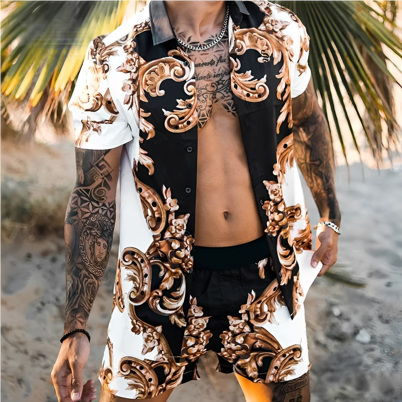 Dastine - Ensemble estival tendance pour homme