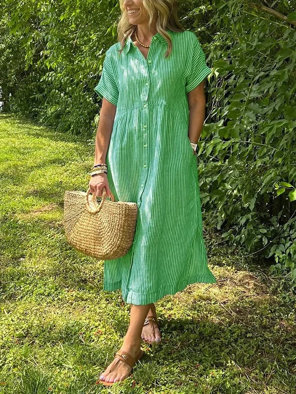 Corinne – Robe chemise élégante pour femmes