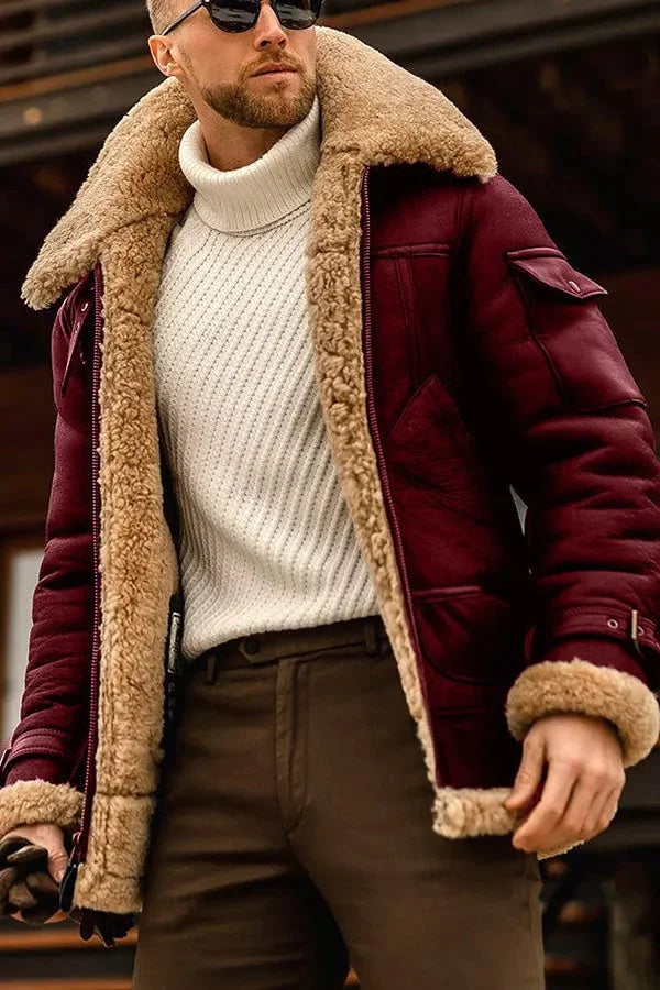 Amadeo – Veste en cuir élégante