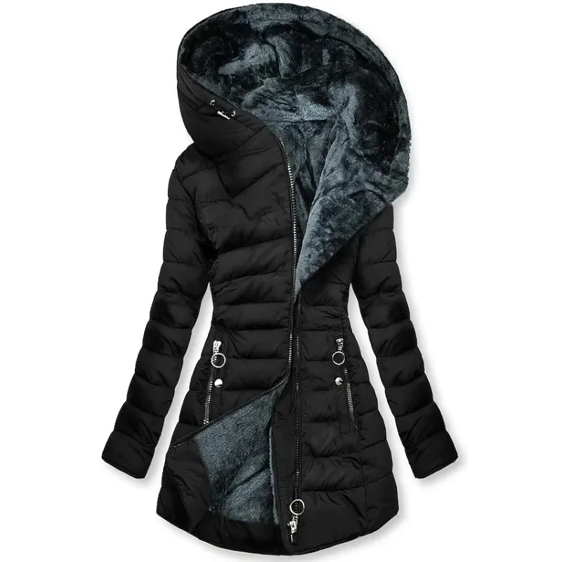 Caroline – Veste confortable avec intérieur en peluche synthétique