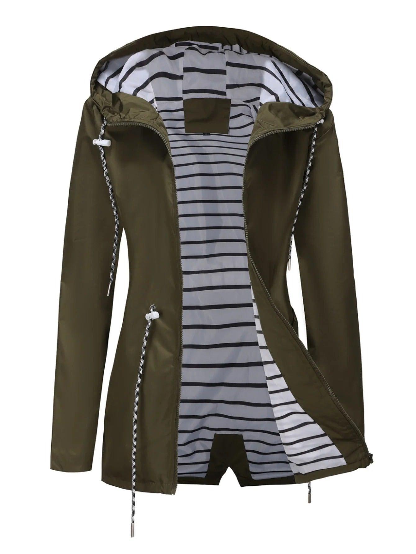 Nathalie – Veste Longue Imperméable