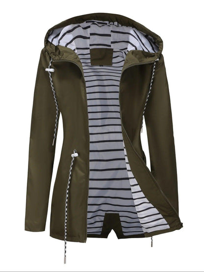 Nathalie – Veste Longue Imperméable