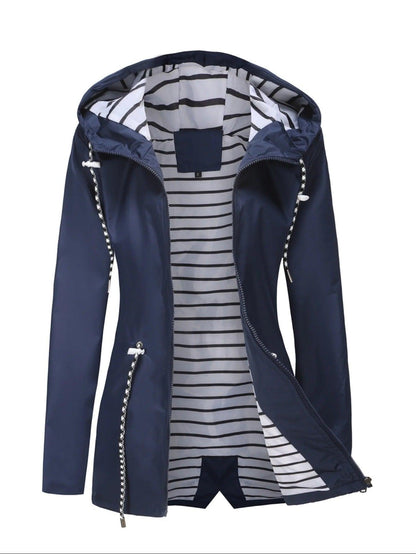 Nathalie – Veste Longue Imperméable