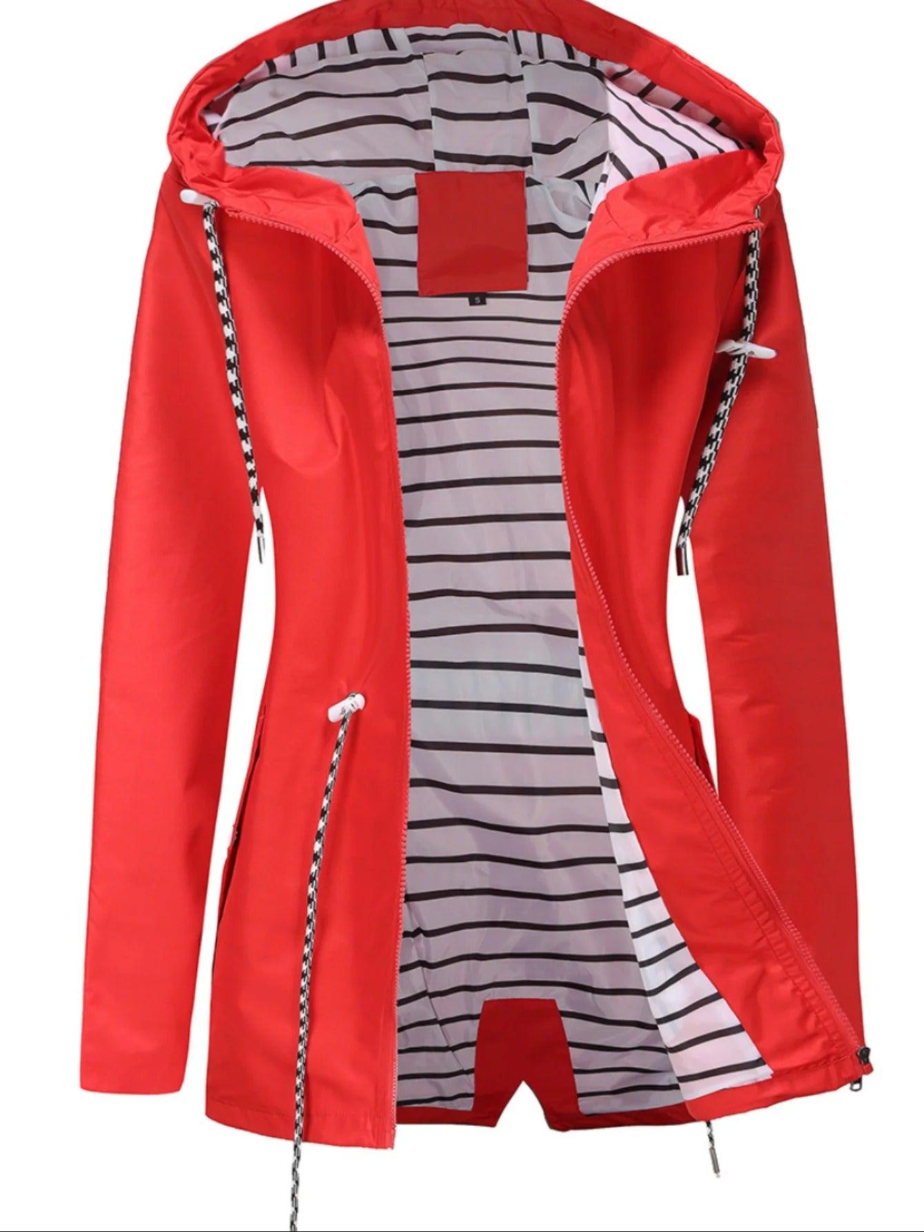 Nathalie – Veste Longue Imperméable