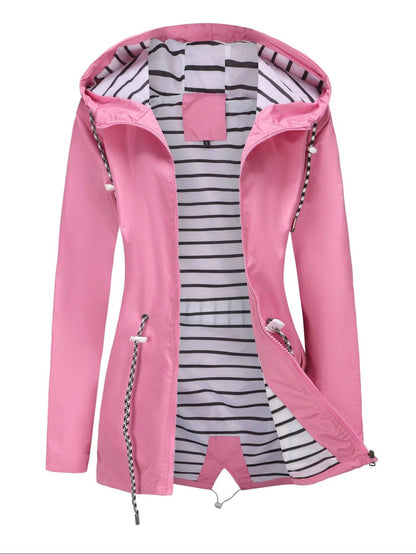 Nathalie – Veste Longue Imperméable