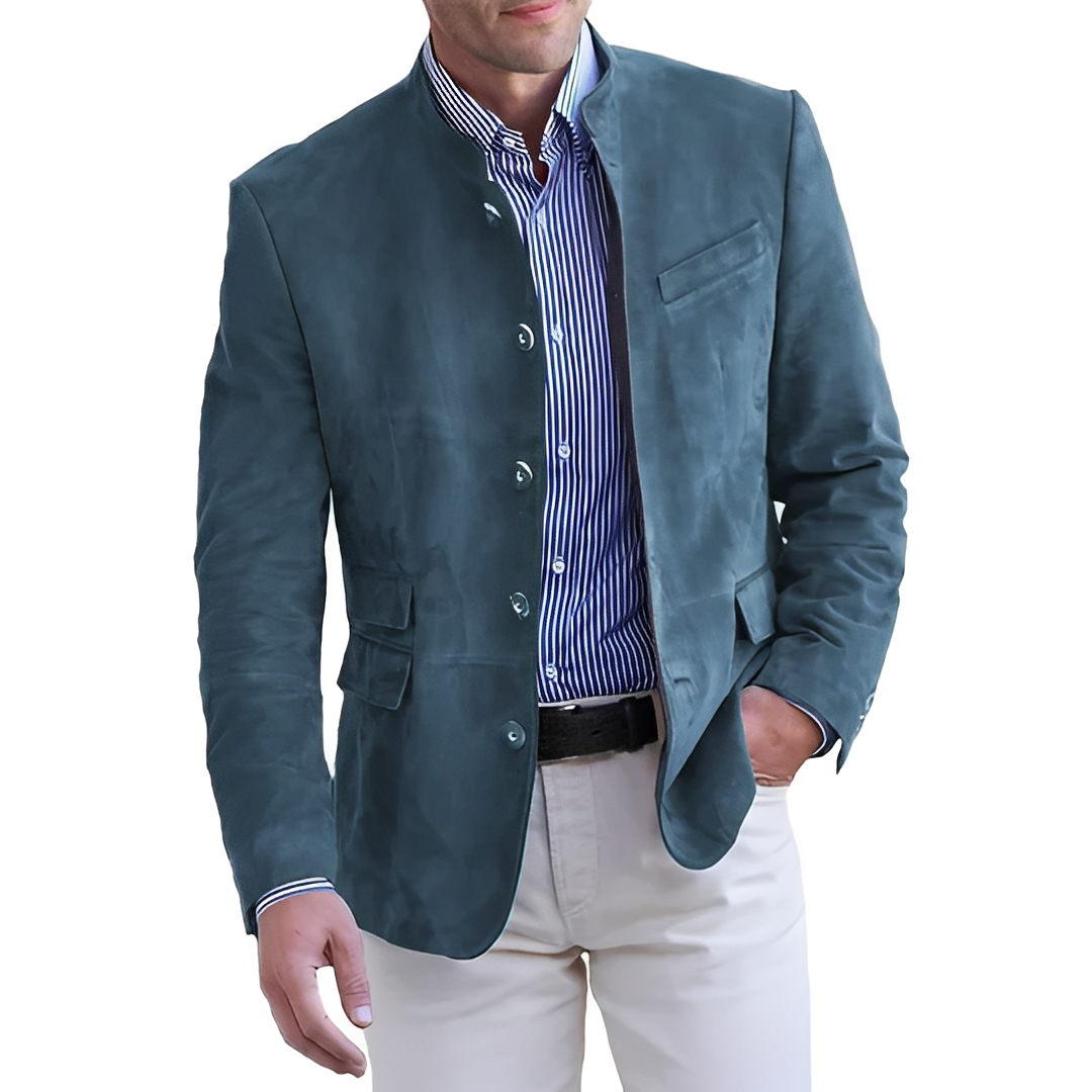 Elmer - Manteau chaud à boutons pour homme