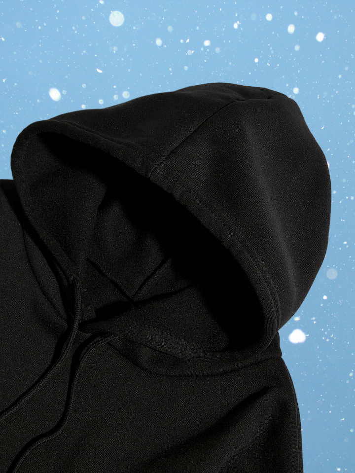 Good Day! – Sweat à capuche en coton avec déclaration