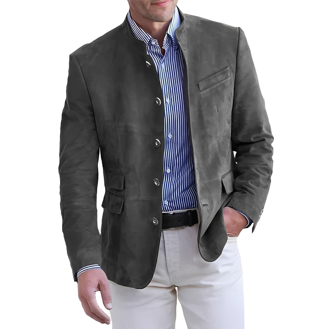 Elmer - Manteau chaud à boutons pour homme