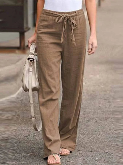 Rosanne - Relaxed Linen Trousers