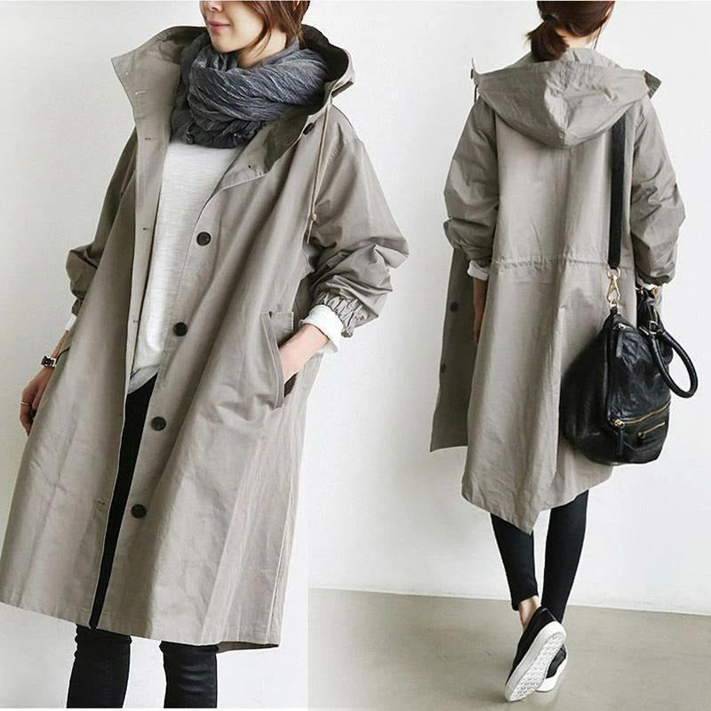 Maren – Trenchcoat Femme Léger Imperméable