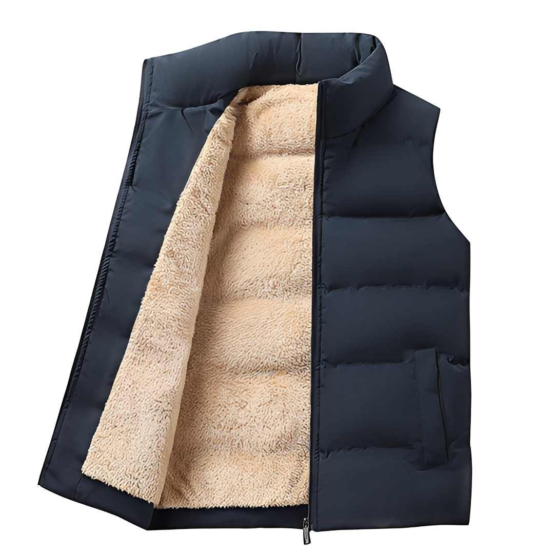 Carlix - Gilet chaud pour l'hiver avec zip pour hommes