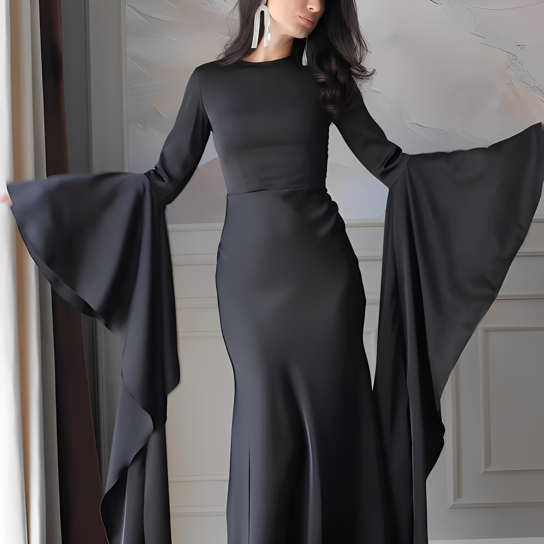 Cosete - Robe élégante à manches longues pour femmes