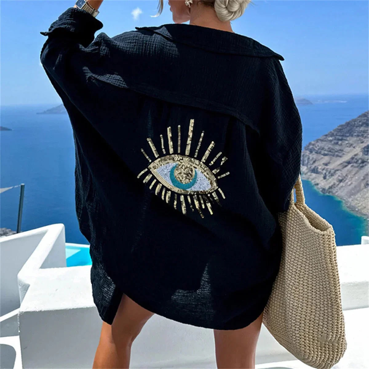 Giada – Kimono Brodé Oversize