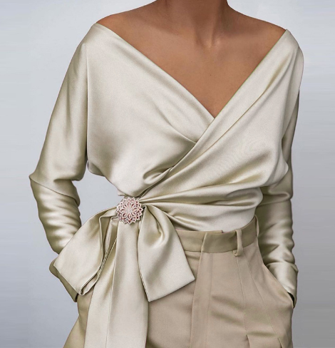 Davina – Blouse en soie