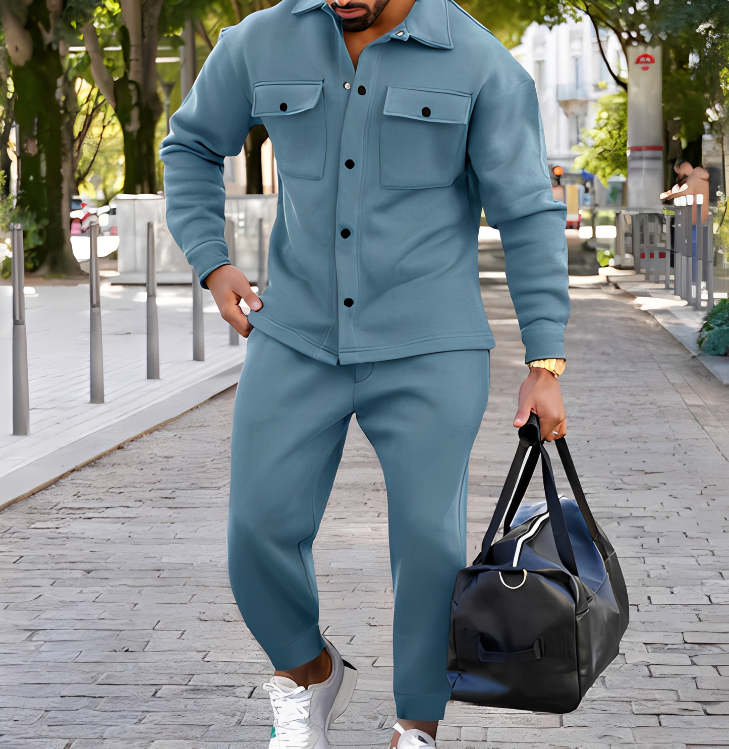 Carlex - Ensemble deux pièces confortable pour hommes