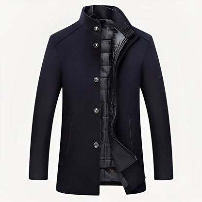 Tobin - Manteau en laine stylé pour hommes