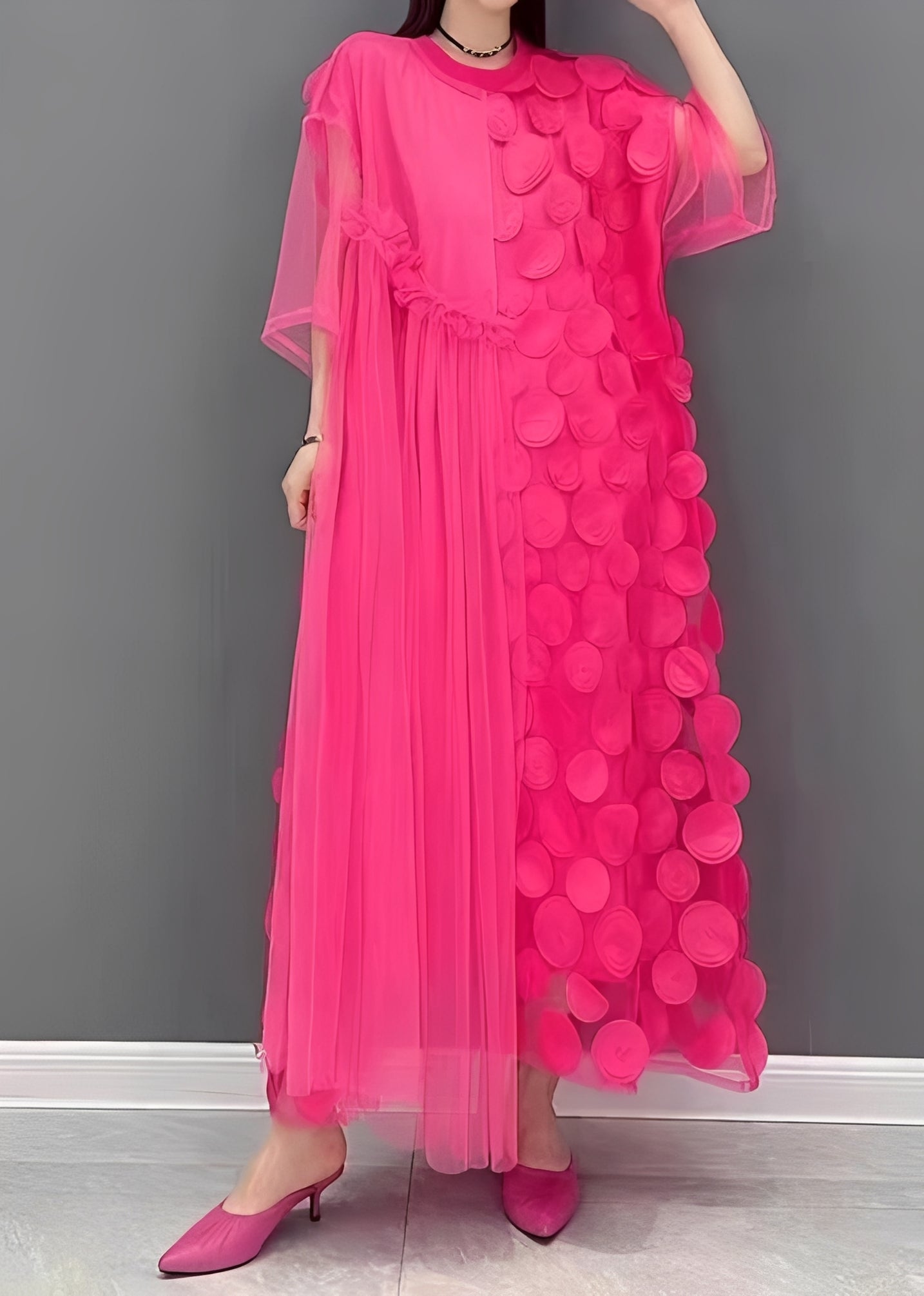 Hanna - Élégante robe asymétrique pour femmes