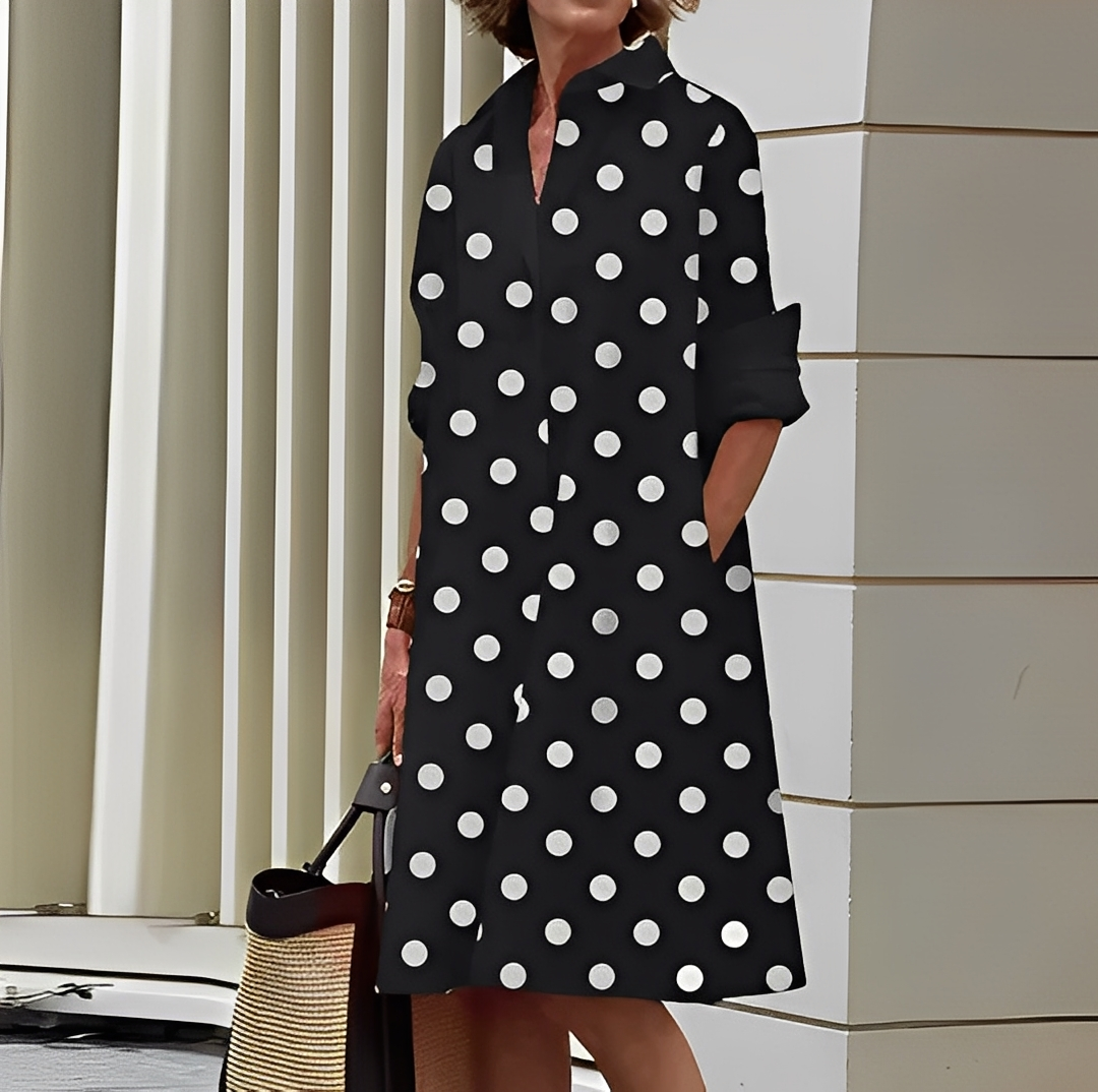 Maeva – Robe-Chemise Moderne pour Femme