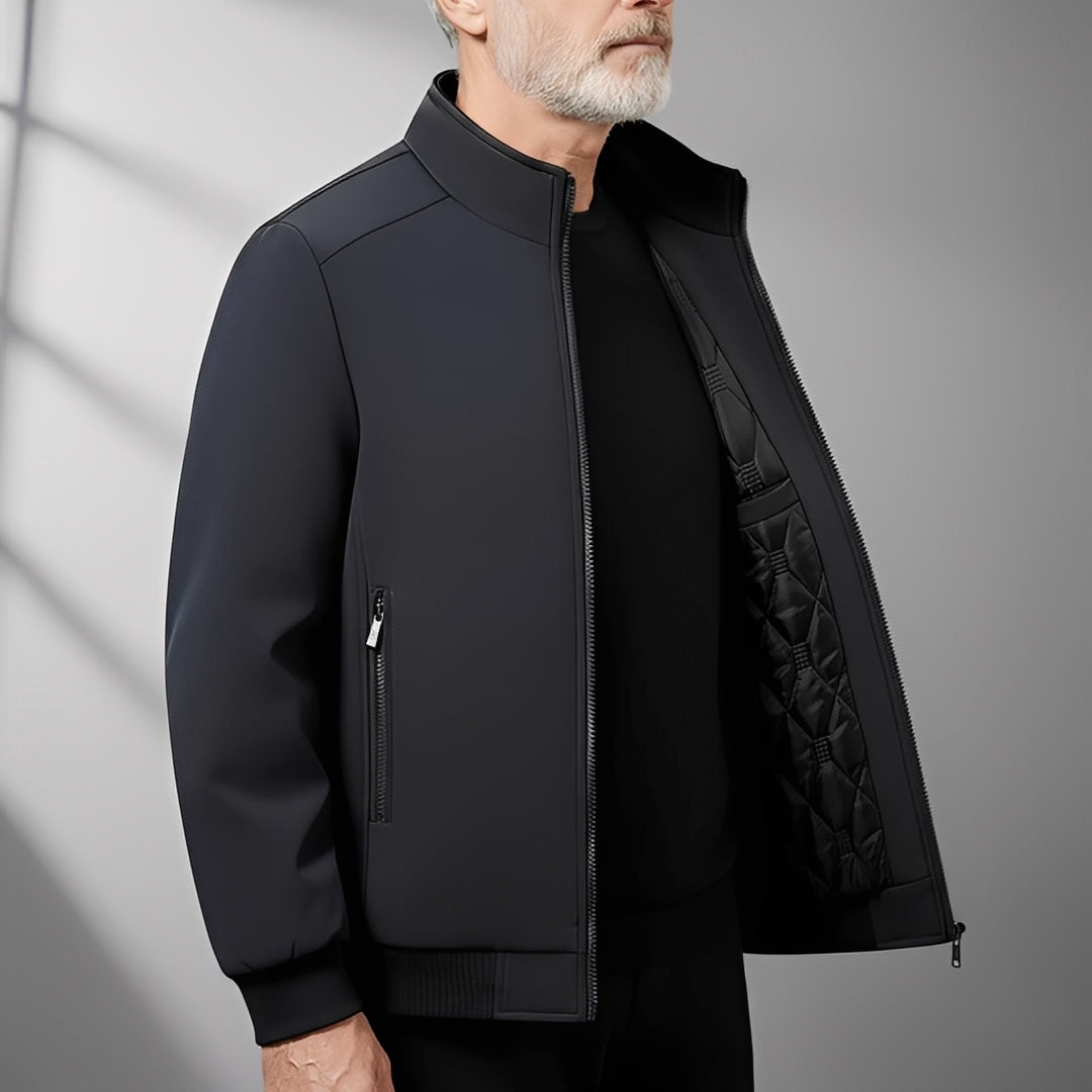 Aaron - Élégante veste softshell matelassée pour hommes