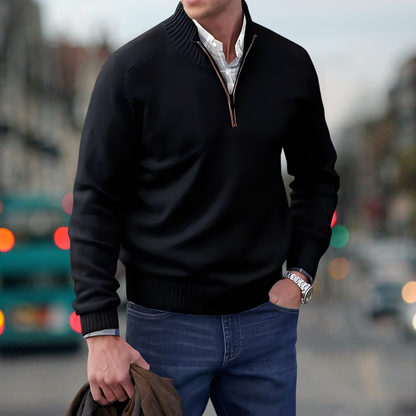 Adrian – Pull avec fermeture éclair