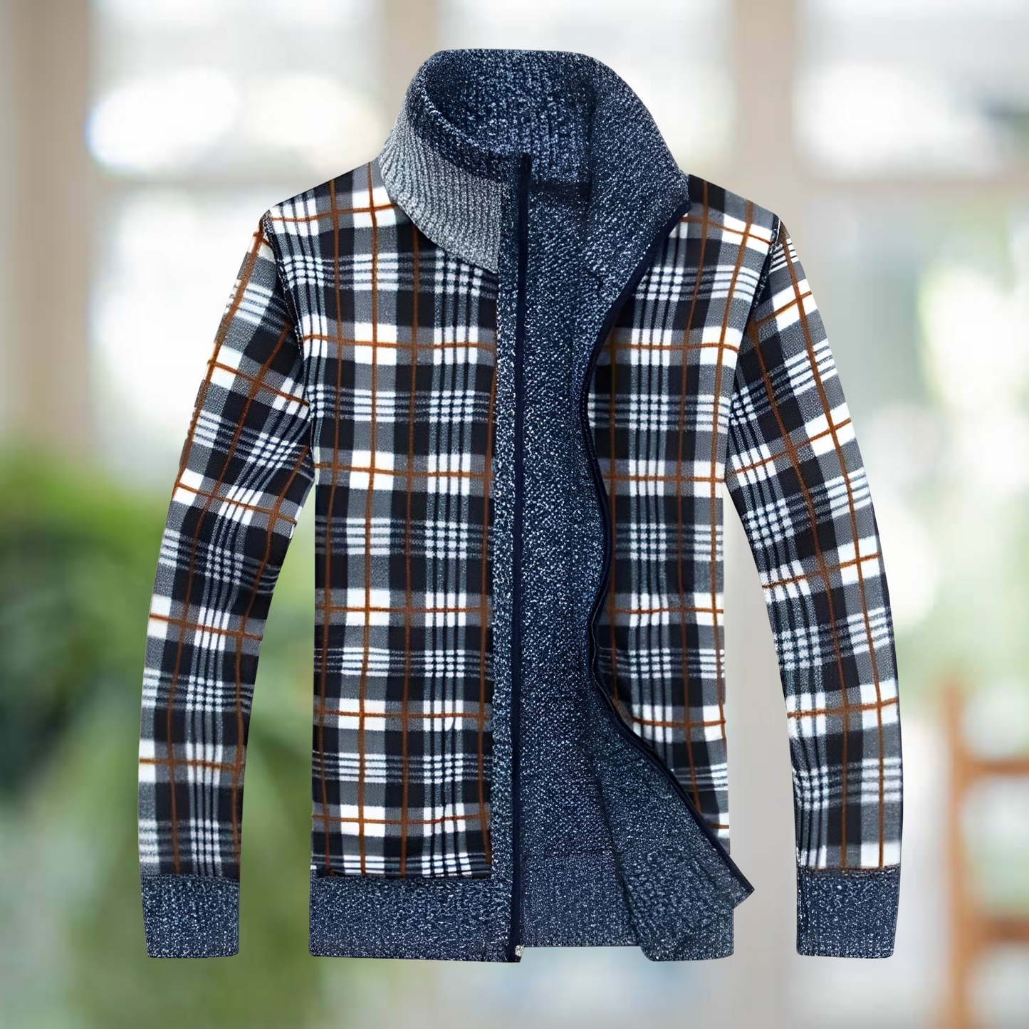 Iker – Gilet en tricot doublé pour hommes