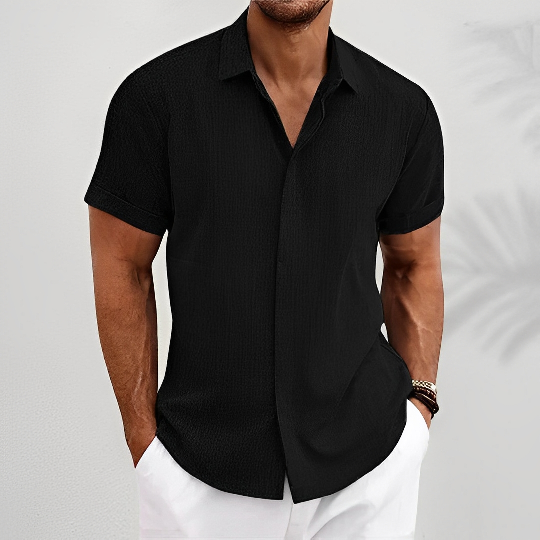 Henrik – Chemise homme avec boutons