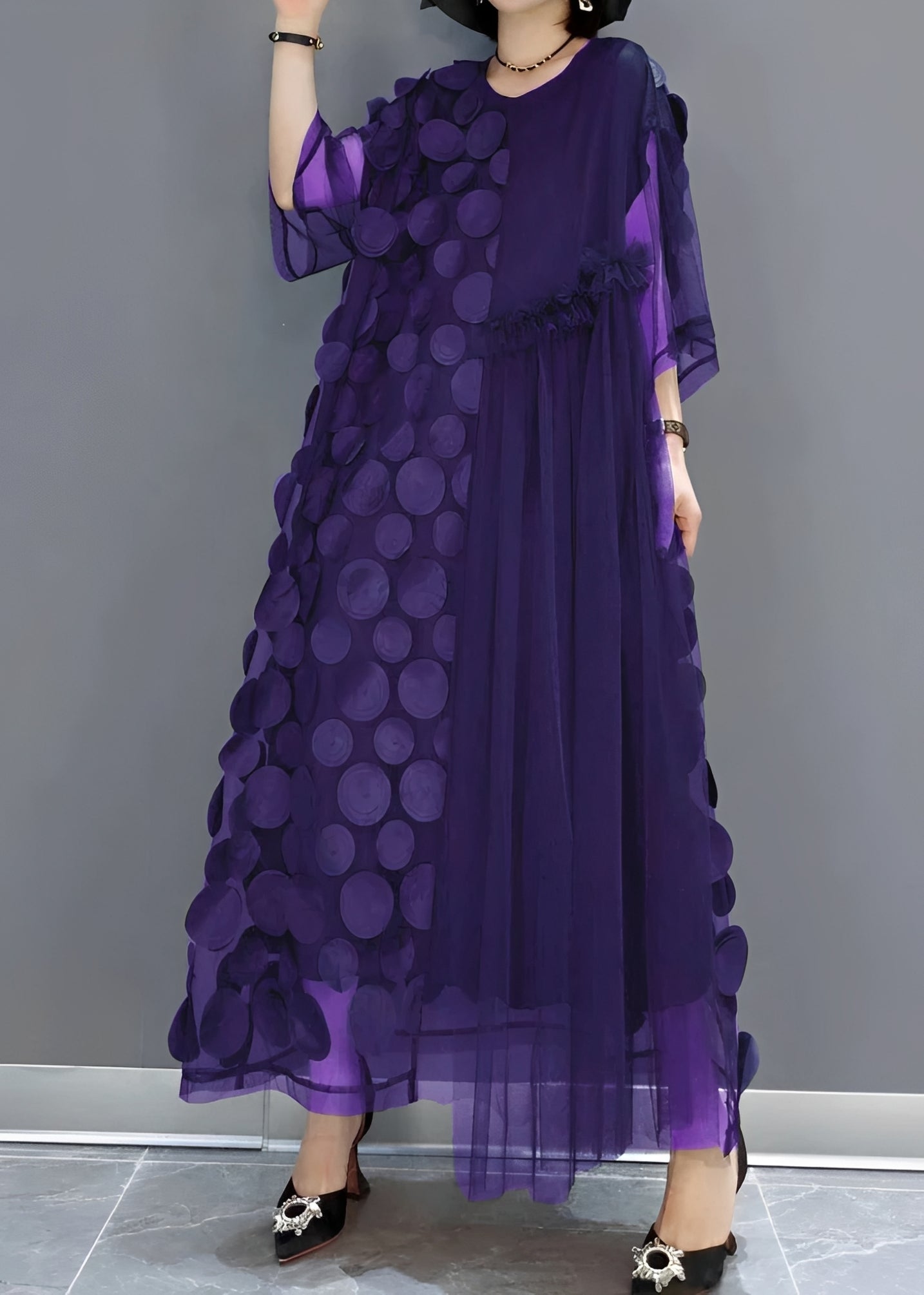 Hanna - Élégante robe asymétrique pour femmes