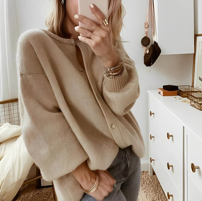 Mildred - Gilet large et confortable en maille pour femmes