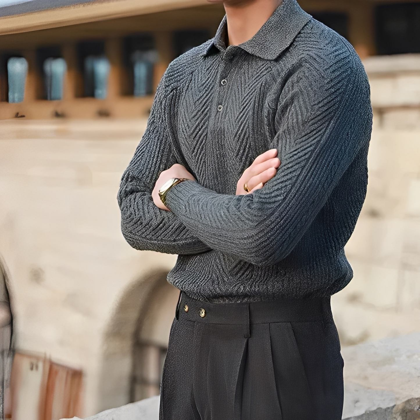 Darius – Tricot avec manches longues